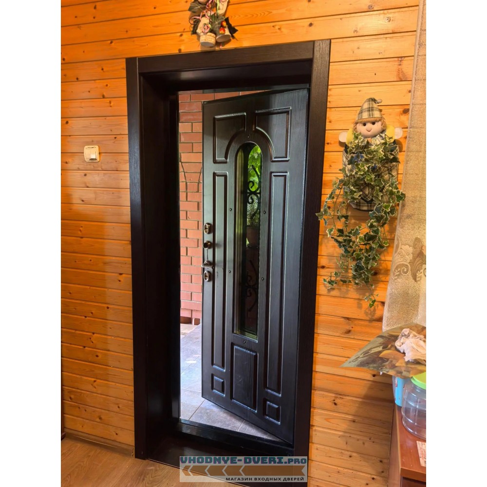 Дверь Termo Door Лацио Дуб темный - Венге